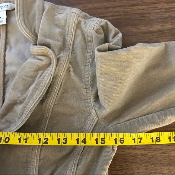 ❤️ White House Black Market Beige Corduroy Blazer Jacket 4 - Picture 9 of 11